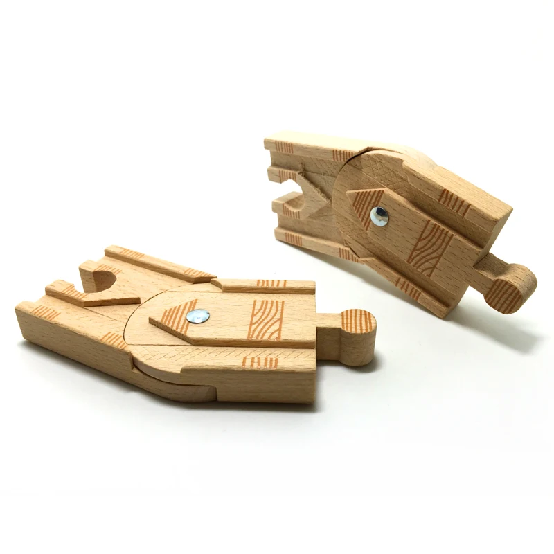 Aplicável atividades podem mudar ferroviário de madeira e carros elétricos cena de jogo acessório indispensável 2 tamanhos S24-6