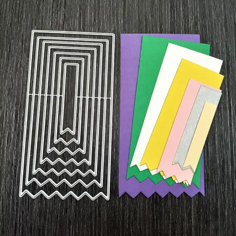 Bookmark Cutting Dies DIY Carbon Steel Embossing  Die Scrapbooking Metal New