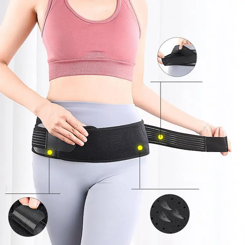 Sacroiliac Belt For Postpartum Recovery And Sciatic Pain Hip SI Joint Belt Pelvic Corrector High Elastic And Anti-Slip