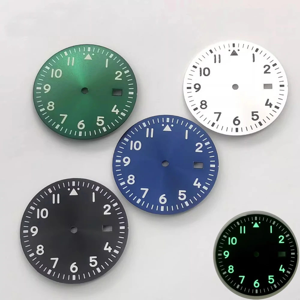 

Customized 33.8mm Luminous Watch Dial NH35 NH36 Dial Fit For NH35 NH36 Movement 33.8mm Watch Faces Dial