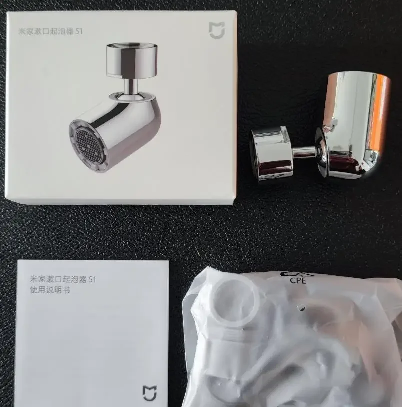 Xiaomi Mijia Mouthwash Bubbler S1 Universal Faucet Bubbler Water Saver Bubble Water 140° over Angle Adjustment