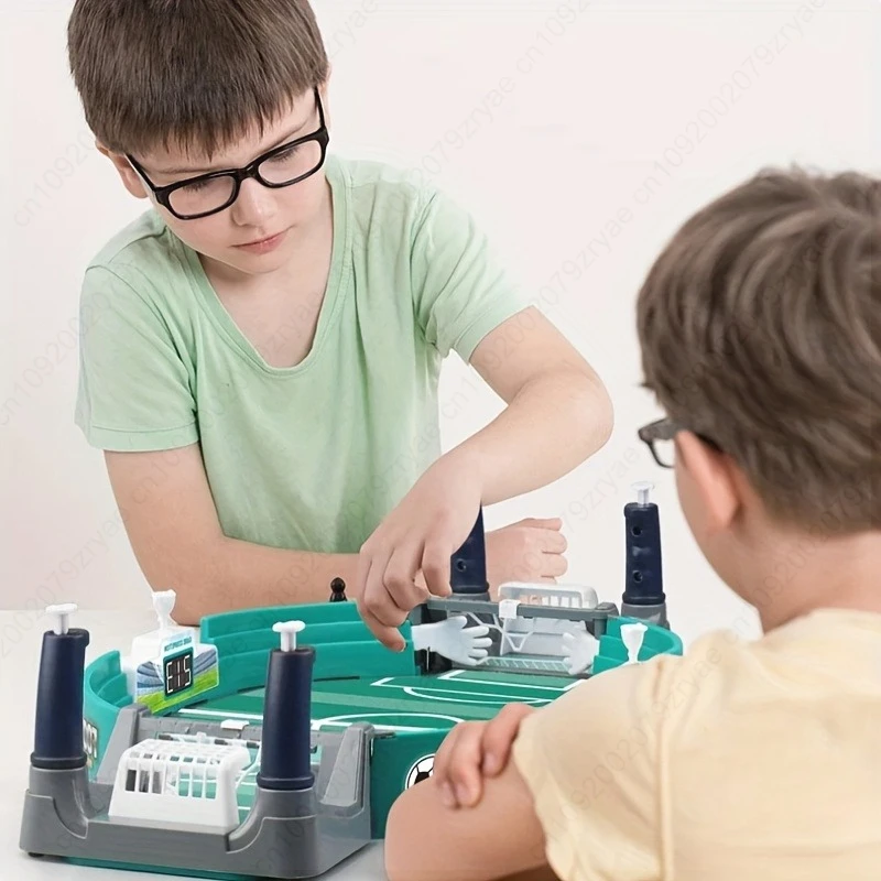 Brinquedo de jogo de mesa de futebol com 2 bolas - brinquedos educativos para crianças com presente de 2 bolas