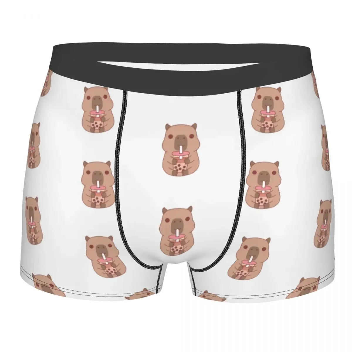 

Novelty Capybara Boxers Shorts Panties Men's Underpants Stretch Briefs Underwear