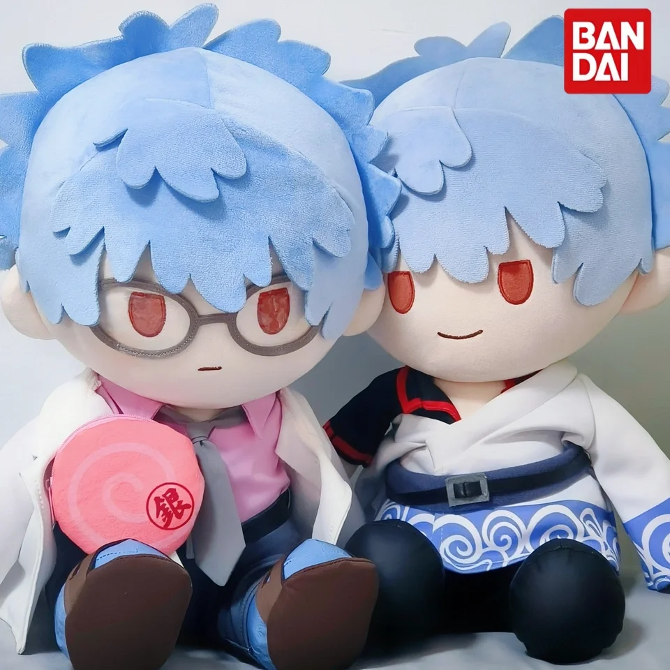

Bandai Potepotte Plush Doll Set Ginpachi Sensei 3 Z Class Gintama Anime Collectible Soft Stuffed Toys For Anime Fans Room Decor