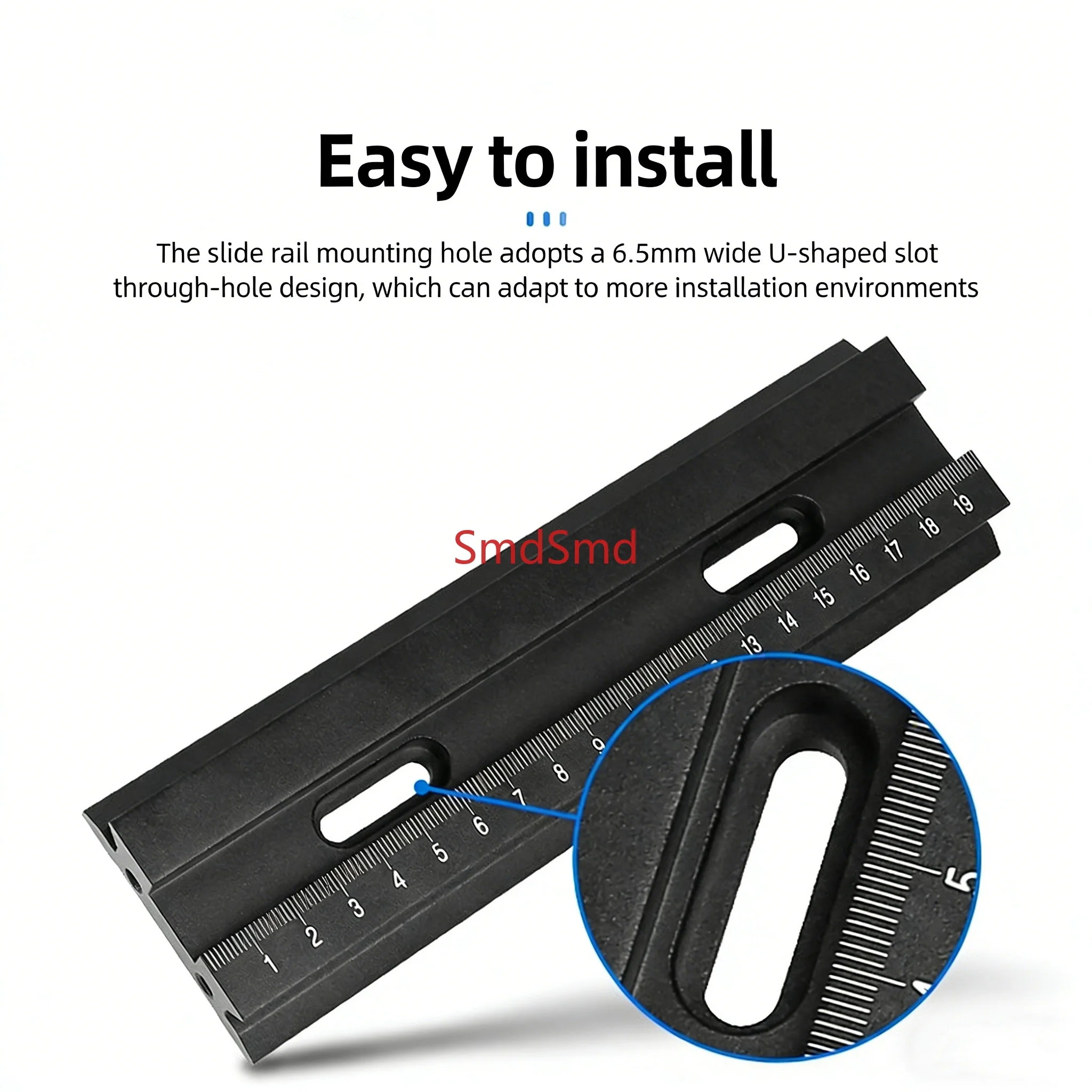 X-Axis Dovetail Platform Precision Translation Stage Optical Experiment Slide Linear Guide for Optical Bench