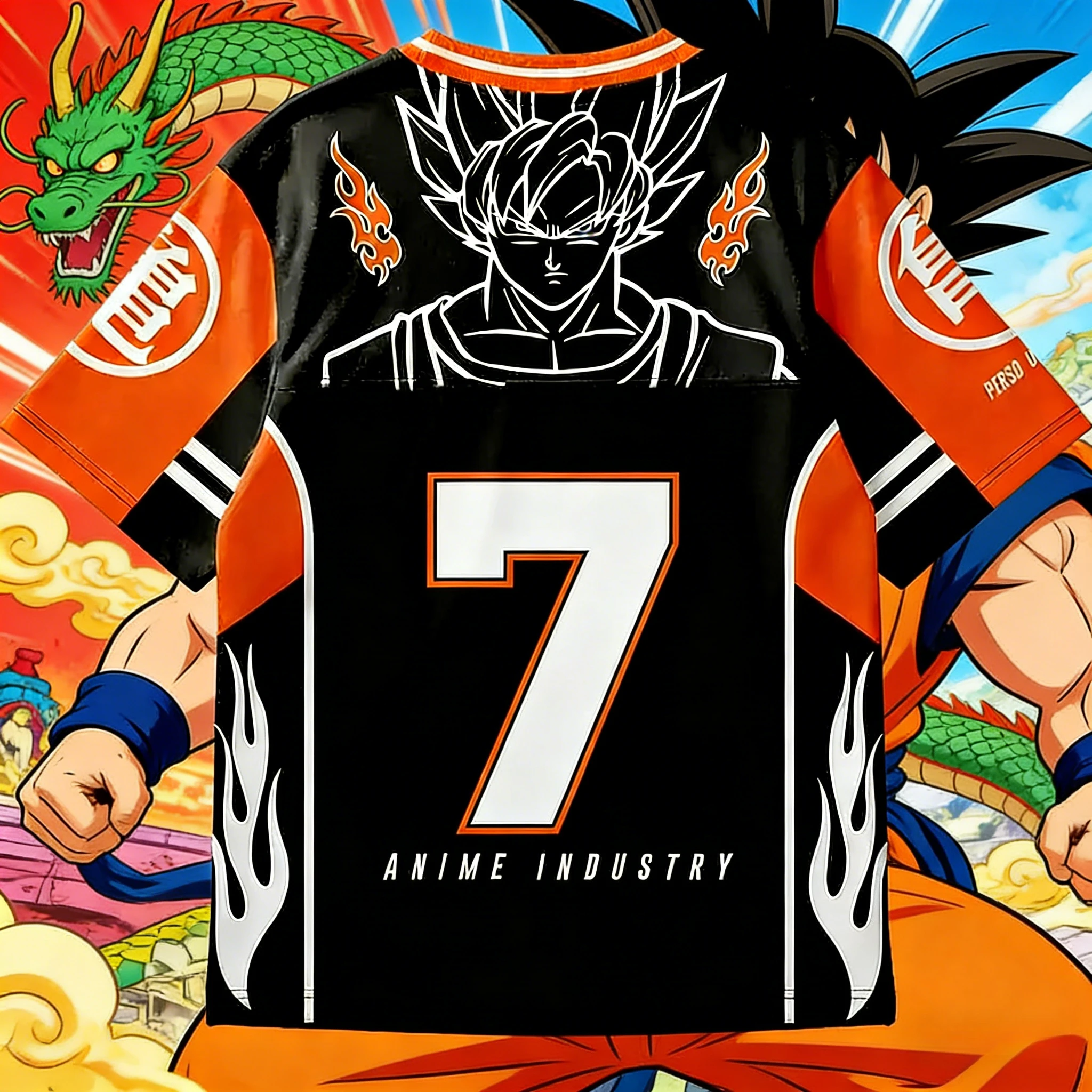 2026 Sommer Dragon Ball Retro Fitness T-Shirt Herren Oversize 3D-Druck Kurzarm Familien-Unisex Kinder-Sportshirt