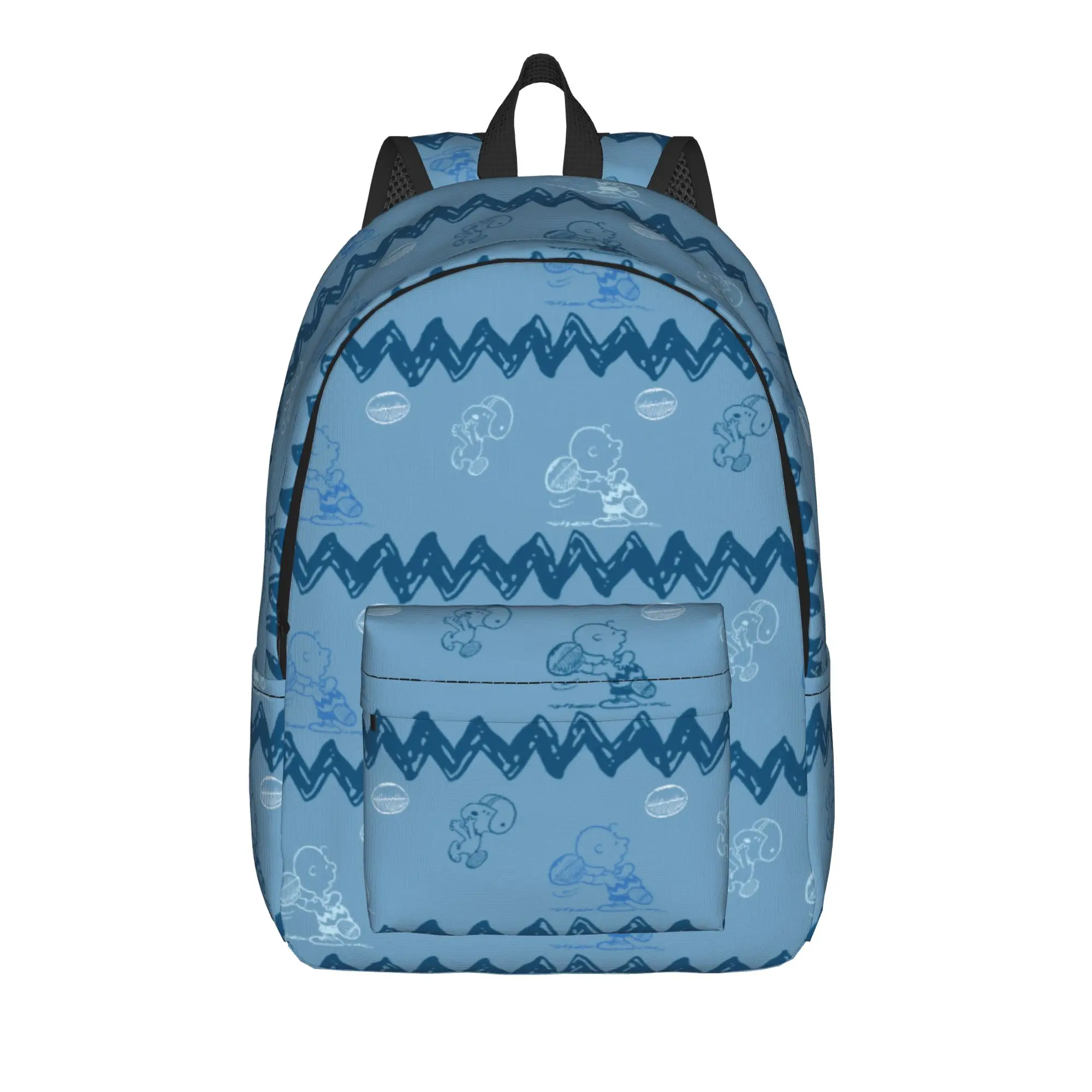 S-Dog-Snoopies Cartoon Backpack for Men Women Teenage High School Business Daypack  Laptop Canvas Bags Outdoor