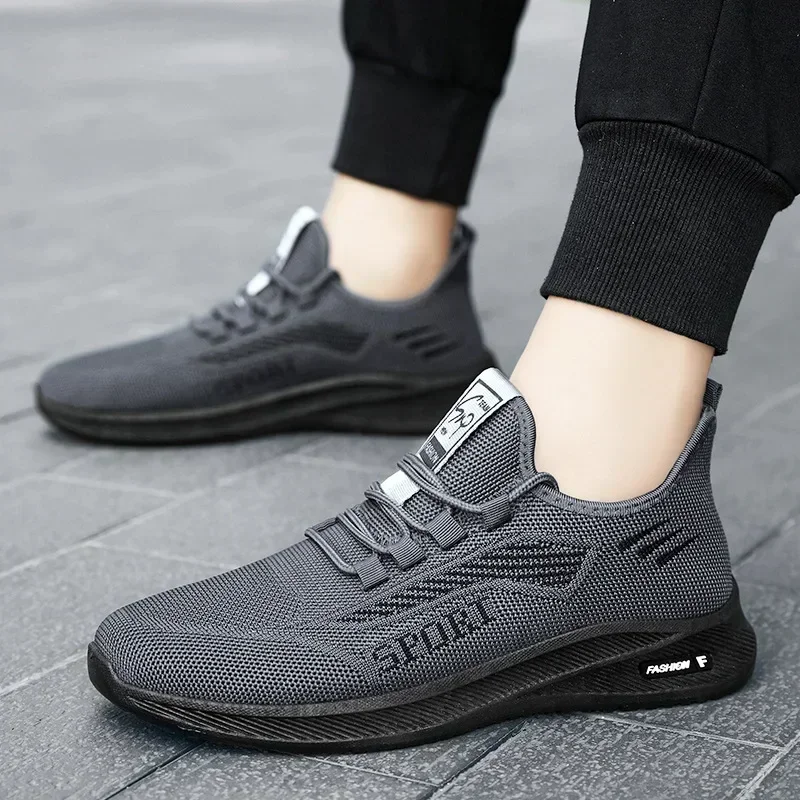 men\'s spring and summer new men\'s sports shoes casual shoes breathable soft-soled work shoes