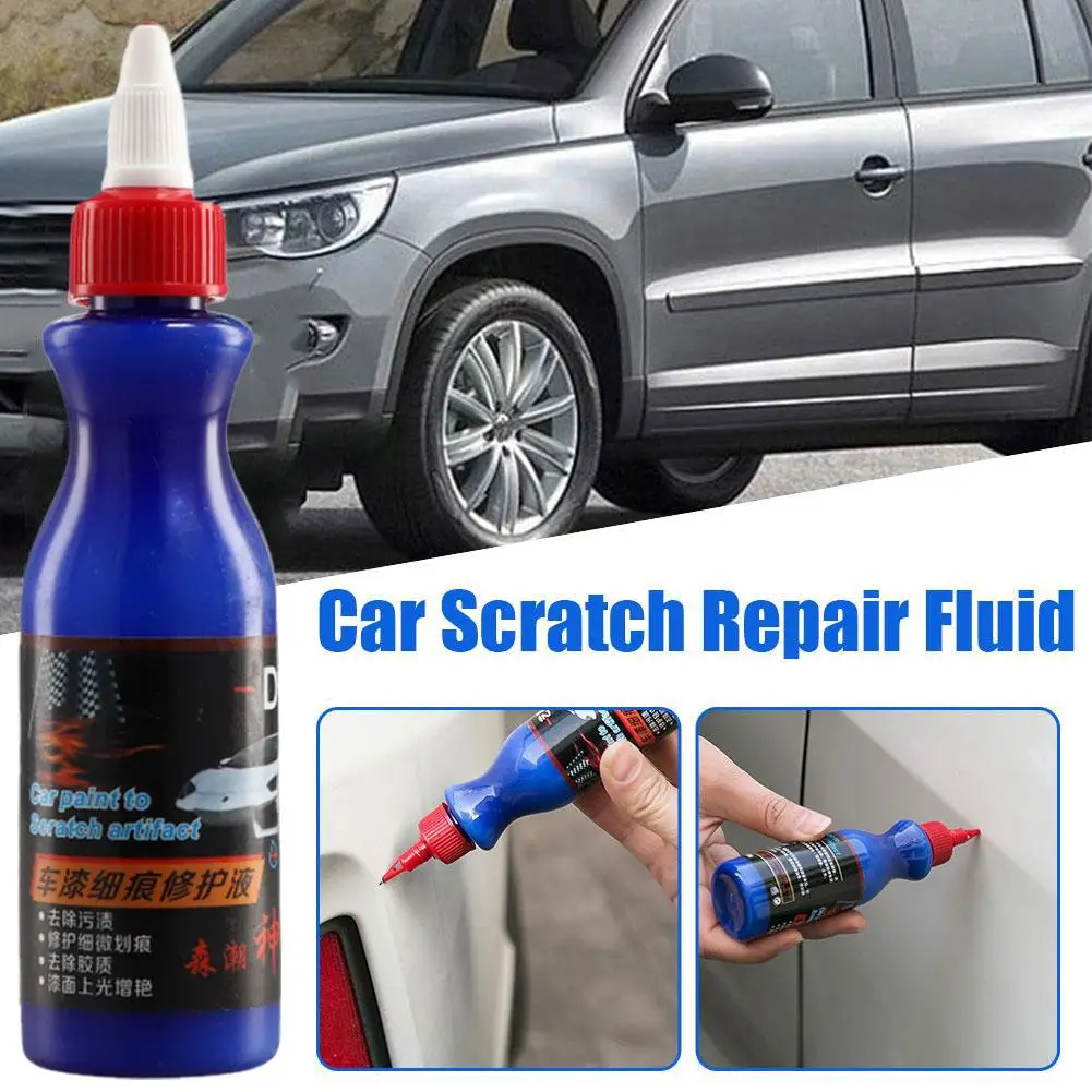 1Pcs Multifunctional Car Repair Fluid Scratch Repairing Wax Scratch Repair Universal Scratch Depth Remover Fluid Scratch Remover