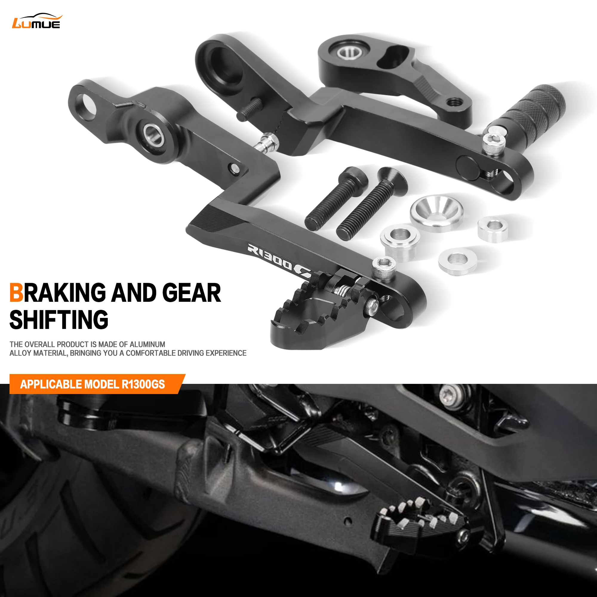 

Мотоциклетный рычаг переключения передач R 1300GS, задняя педаль тормоза, аксессуары для BMW R1300GS R1300 GS R1300 2023-2025