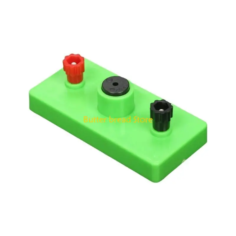 W89C Buzzer práctico 3V Física Equipo electricidad Ayuda aprendizaje para estudio ciencias