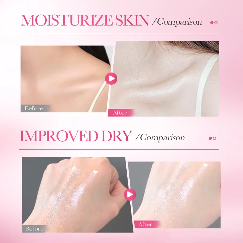 لوشن الجسم بنكهة الفراولة والمارشميلو ومرطب للبشرة المغذية #4