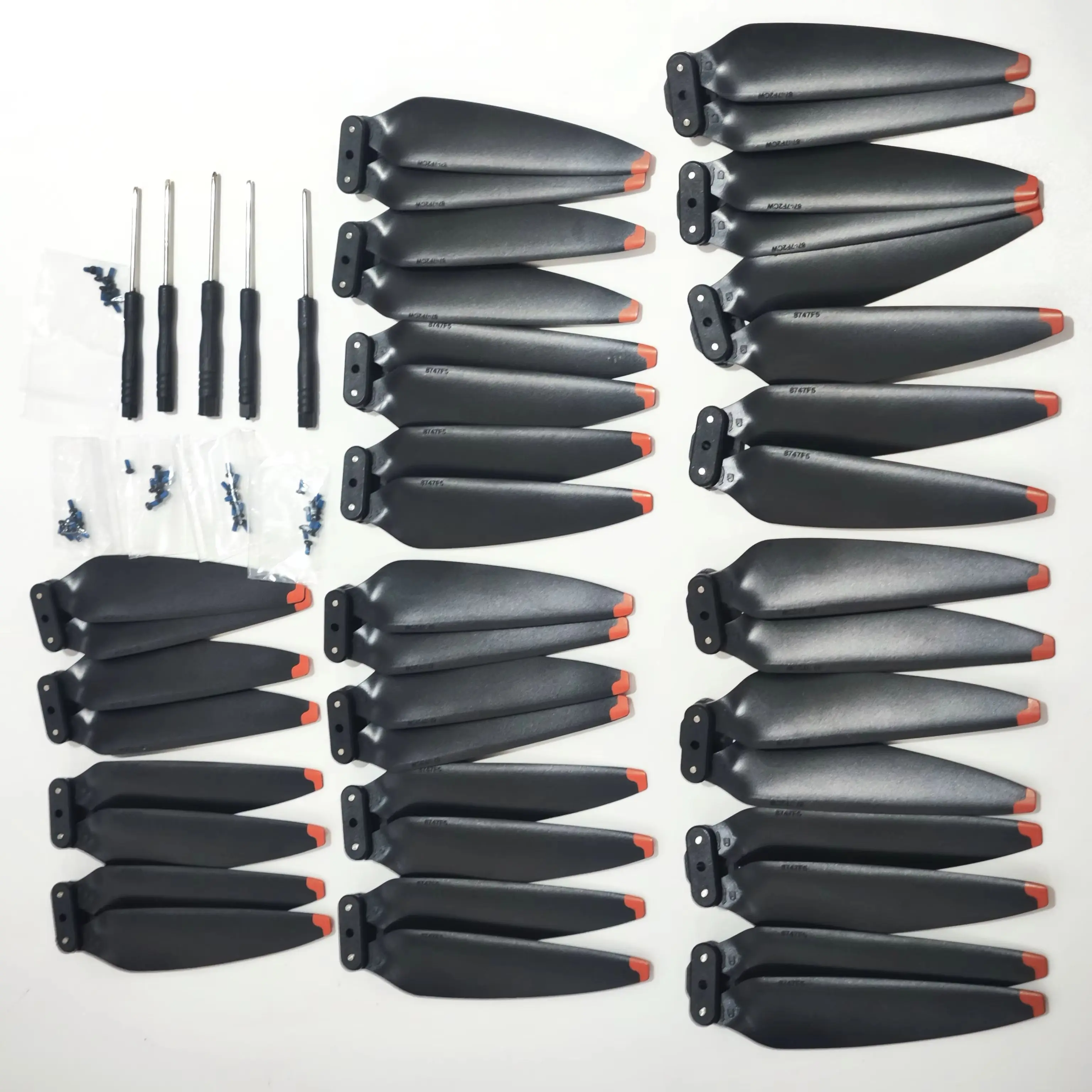 Foling Blade Propellers Maple Leaf Wings Fan Accessories 20PCS for P7 Max P7MAX/ AE30 PRO MAX AE30Max GPS RC Quadcopter Drones