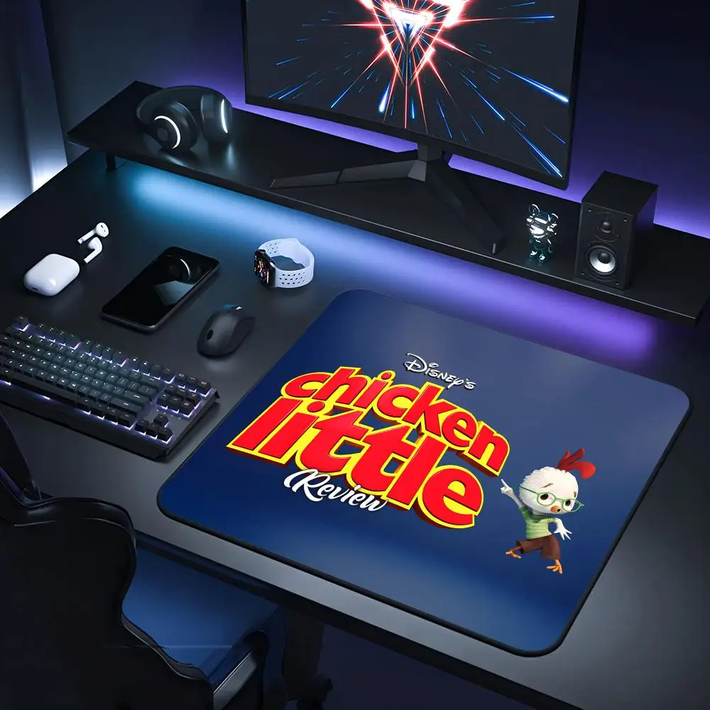 Chicken Little Mouse Pad Gaming Laptops Keyboard Mat Deskmat Pc Accessories Desk Protector Mousepad Gamer Mats Anime Mause Pads