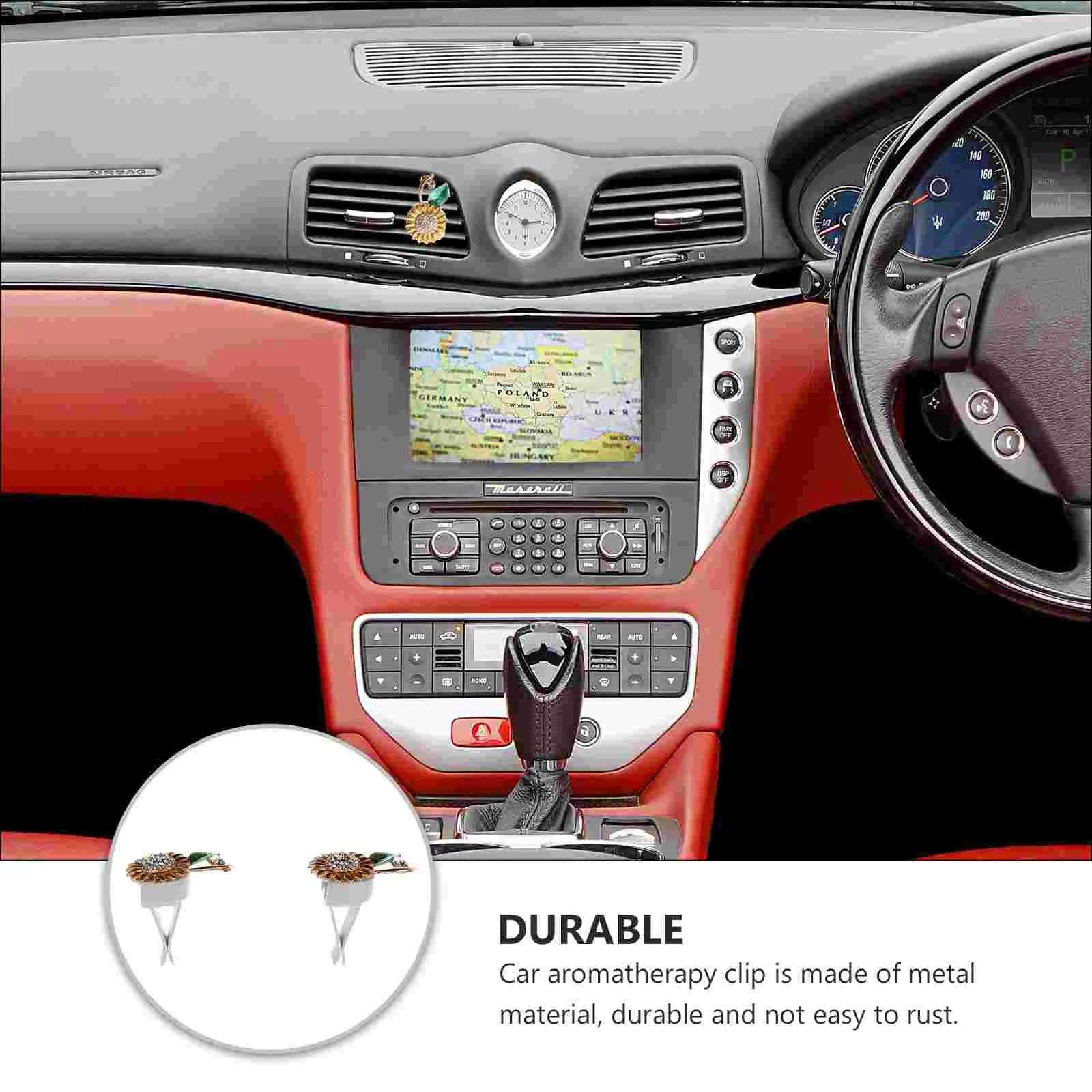 Luchtverfrisser voor auto's Parfum Clip Auto Diffuser Aromatherapie Machine Automatisch