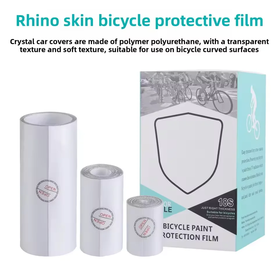 Pegatina Protectora para Cuadro de Bicicleta, para MTB y Bicicleta de Carretera, Película Protectora de Pintura, Superficie Lisa, Protector de Cuadro y Guarda Cadena