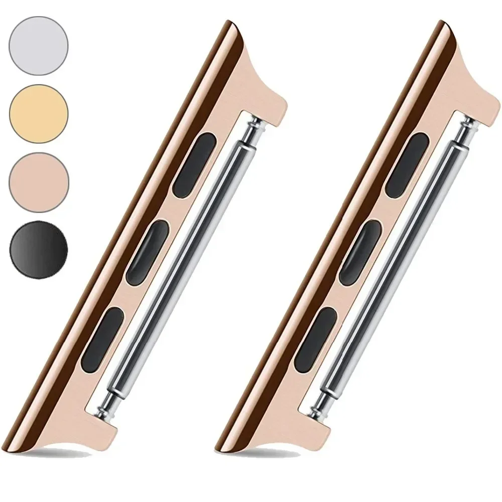 Verbindungsadapter für Apple Watch Series 38 40 41mm Armbandanschlüsse für iWatch 44 45 49mm 46mm Edelstahl 10 8 7 SE 5 4 3 – Detail 9