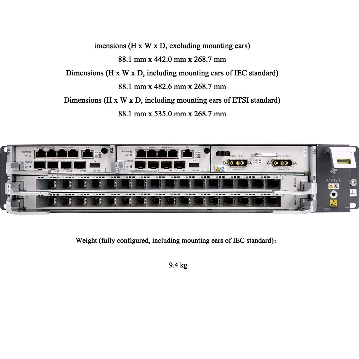 olt gpon MA5800-X2  equipment ma5800x2 