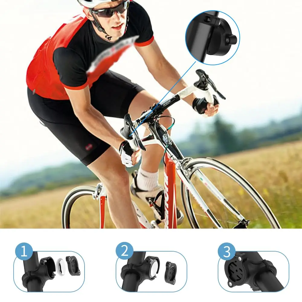 DOMEN-Sillín de bicicleta, soporte de lámpara para tija de sillín de bicicleta, soporte de luz trasera para Garmin Varia Radar retrovisor RTL510 515 500 RVR315