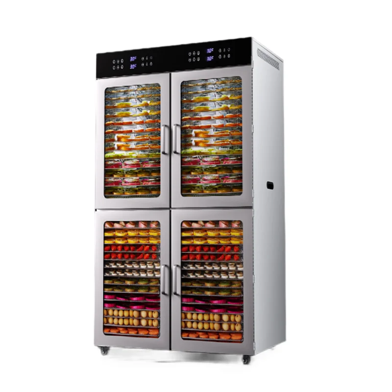 -For 96-Layer Stainless Steel Biltong Beef Jerky Fruits & Vegetables Dehydrator Multi-Voltage Commercial Dryer Machine&