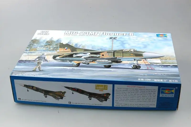 Trumpeter – Kit de modèle 03209 1/32, échelle MiG-23MF, flogger-b