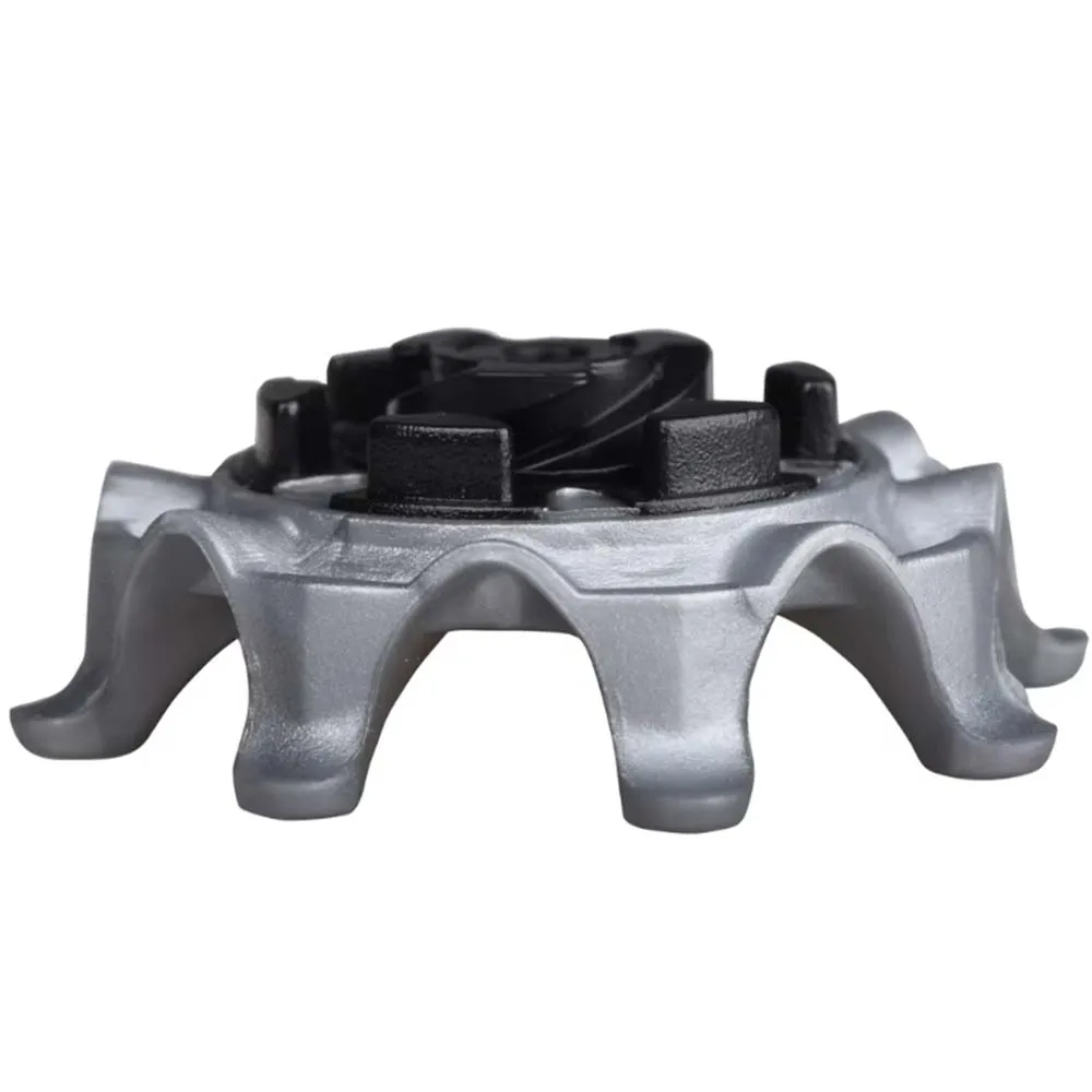 14 قطعة حذاء جولف المسامير استبدال أجزاء التدريب في الهواء الطلق حذاء جولف المسامير ستينغر المسمار سهلة التركيب جولف المرابط رمادي أسود