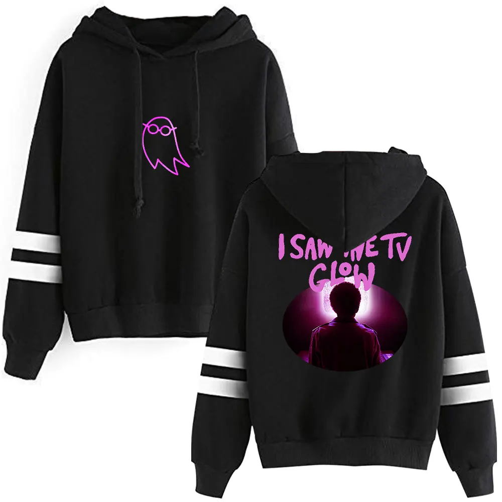 

I Saw the TV Glow Pocketless Parallel Bars Sleeve Sweatshirt Long Sleeve Streetwear Man/Woman Hip Hop Hoodies Casual Clothes