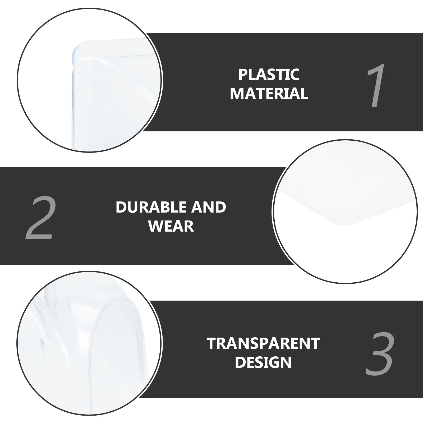 1pc Waterproof Cover For Attendance Machine Doorbell Rainproof Protector Plastic Shell Access Control Fingerprint Machine