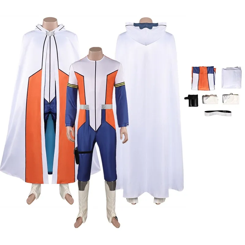 

Костюм Джейкоба Тень для косплея Moon TV Rise, мультфильм для взрослых и мужчин, комбинезон для ролевых игр, плащ с поясом, наряды на Хэллоуин, карнавальный костюм для вечеринки