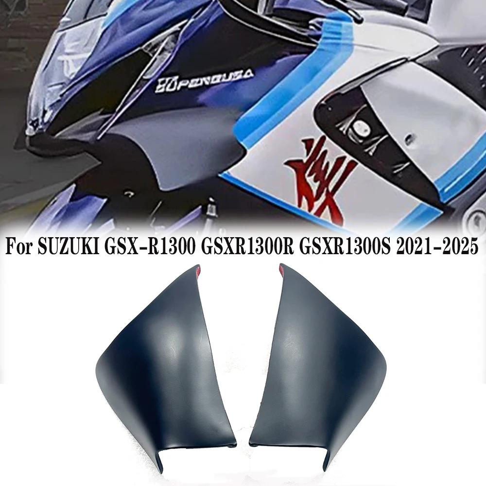 

For SUZUKI GSX-R1300 GSXR1300R GSXR1300S 2021-2025 Motorcycle Front Side Fixed Wing Aerodynamics Carbon Fiber Accessories
