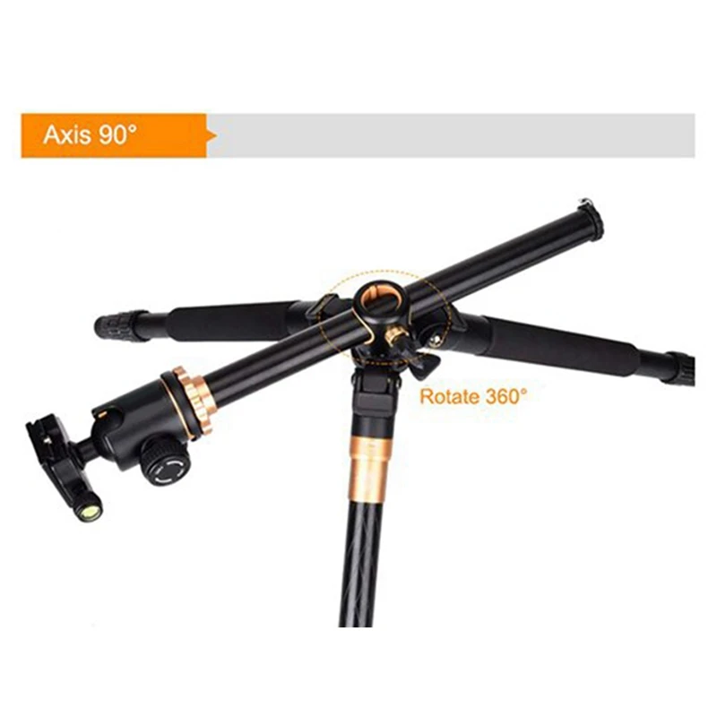 Q999H Camera Tripod Vertical Frame Axis Bracket Long Tube Short Tube Camera Cross Arm Tripod