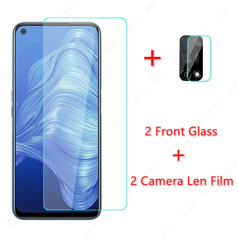 

Glass for Realme 7 5G Tempered Glass for Realme 7 5G Screen Protector Camera Len Film for Realme 7 8 Pro Narzo 30 30A GT 5G C25