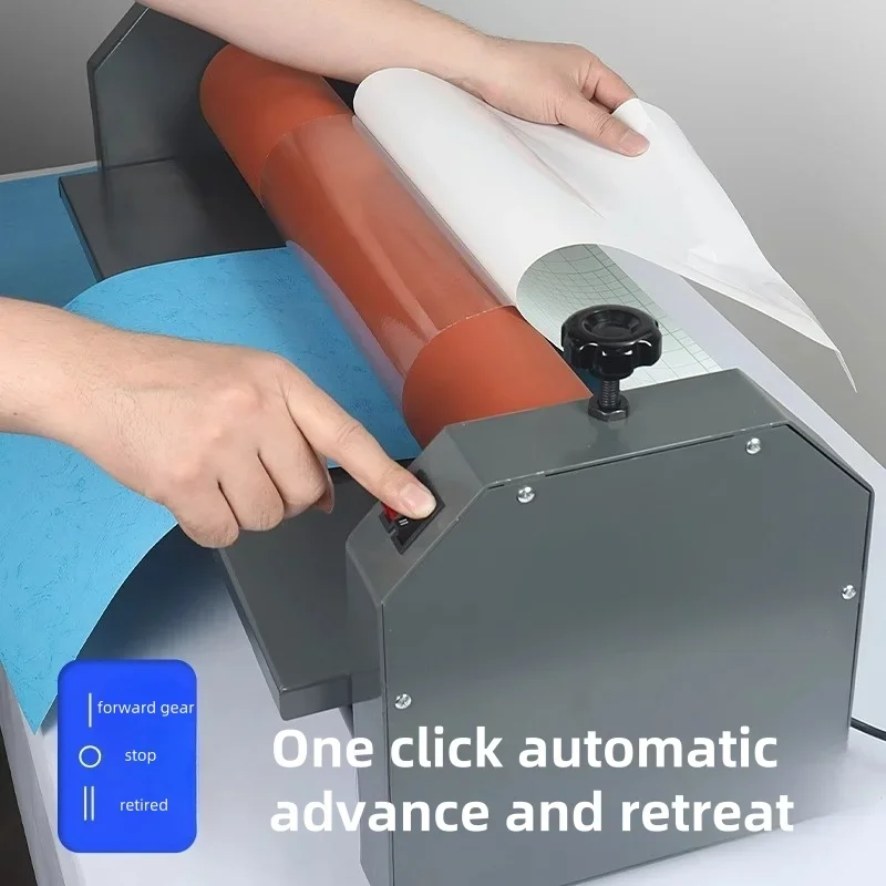 2026 Hot  E650-T Electric cold laminating machine Small desktop automatic laminating machine KT plate laiminator desktop