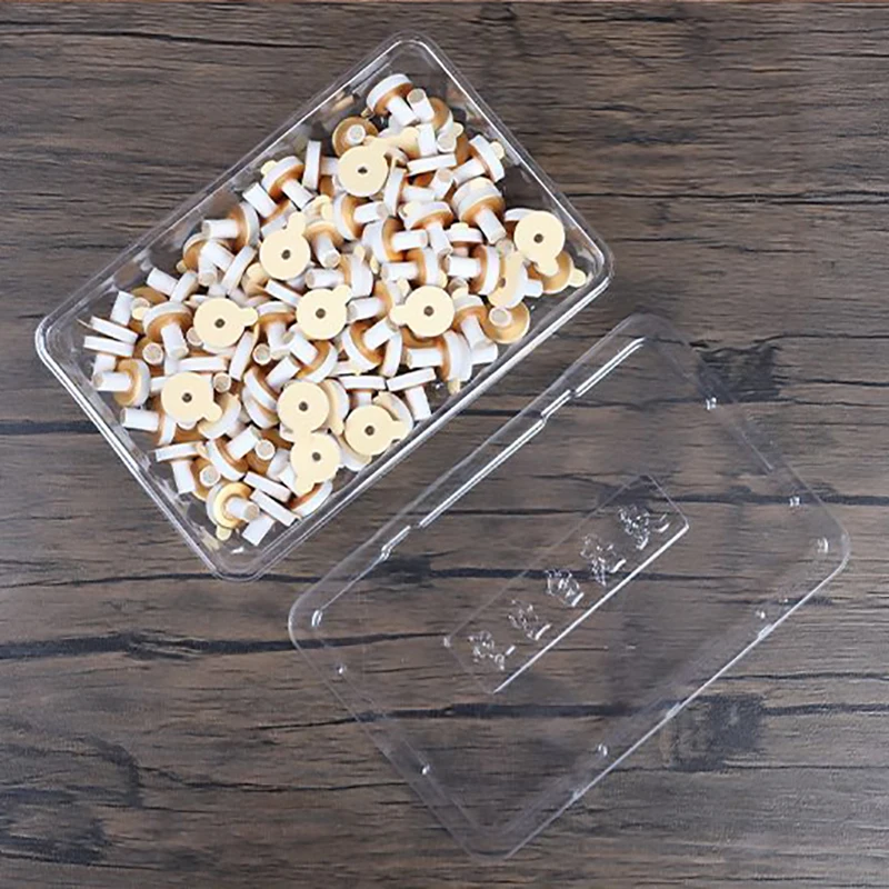 50 szt. Samoprzylepnych, przenośnych tubek moxa do ciepłej masażu, niskotemperaturowych, 41 °   Akupunktura Moksybucja Opieka Zdrowotna Bez Oparzeń