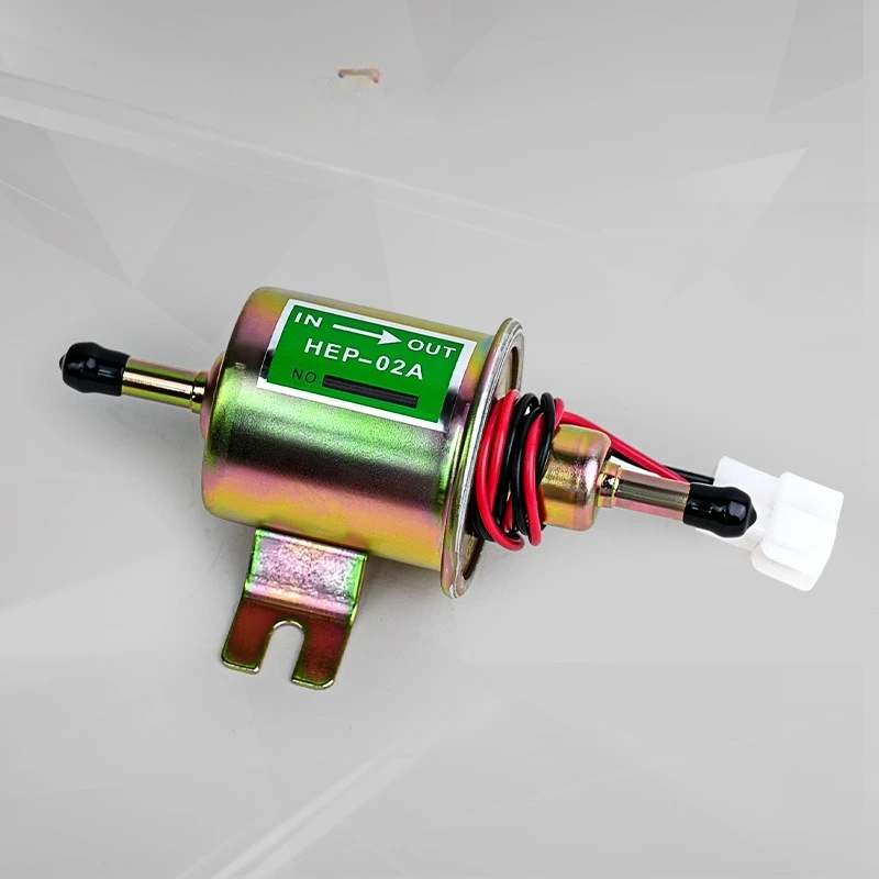 

HEP-02A Electronic Fuel Pump 12V 24V Excavator Pickup, Diesel Engine External Electronic Oil Pump