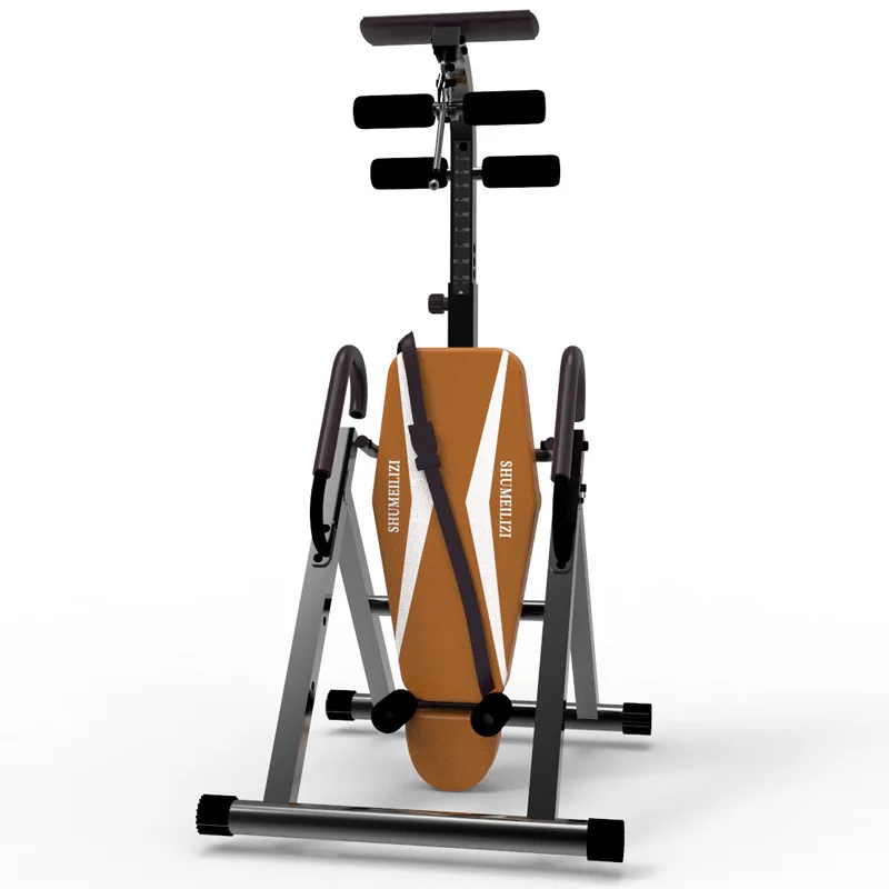 طاولة انعكاس جديدة شديدة التحمل مع مسند رأس قابل للتعديل وآلة نقالة الظهر للحزام الواقي لعلاج تخفيف آلام الظهر