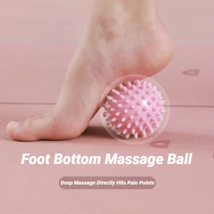 

6CM Sport Massage Ball Myofascial Release Massager Spiky Deep Tissue Trigger Point Muscle Recovery Pain Relief Durable Hedgehog