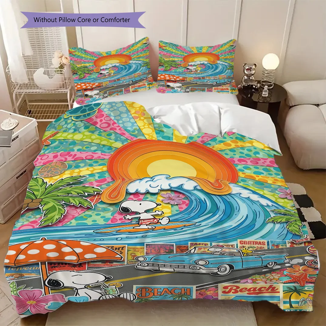 Peanuts Soft Comfortable Duvet Cover, Children's Bedding Set Gift, Various Sizes Available LXR165