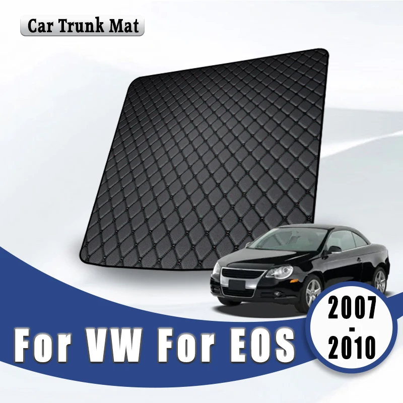 

Car Trunk Mats For Volkswagen VW EOS 2007 2008 2009 2010 Auto Vehicles Cargo Liner Carpets Interior Accessories Products Covers