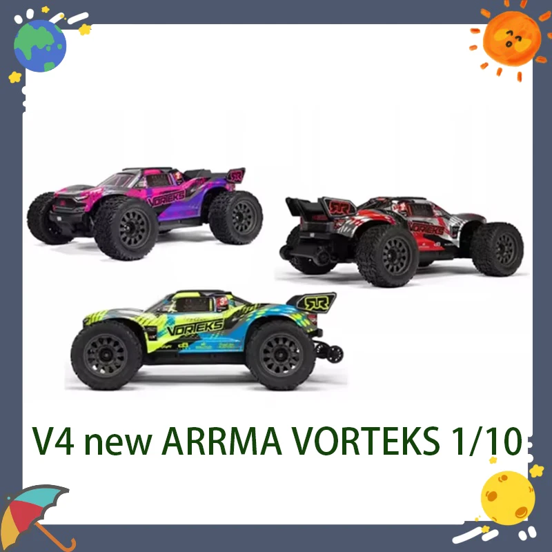 

1/10 V4 Новый Arrma Votex Vorteks Внедорожник Трюк-грузовик Dsc 3s Подарок на день рождения для мальчика Мощный и прочный