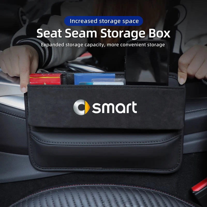 

Car Accessories Seat Seam Storage Box Console Gap Filler Strip Tools For Smart Fortwo 451 450 453 Forfour EQ Crossblade Cabrio