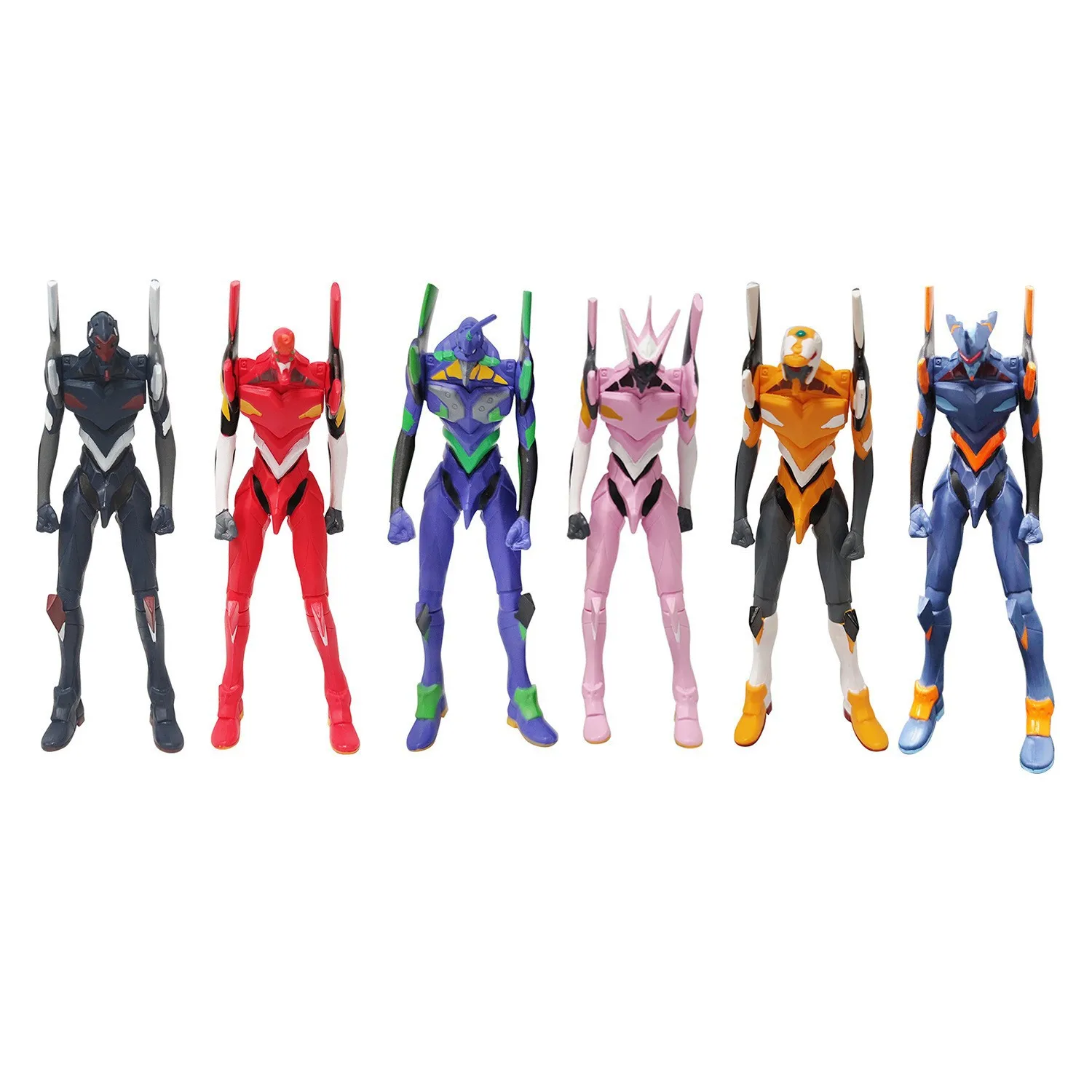 

EVA Evangelion Unit 02 01 00 Model Figure Posable Joints Action Figure Collectible