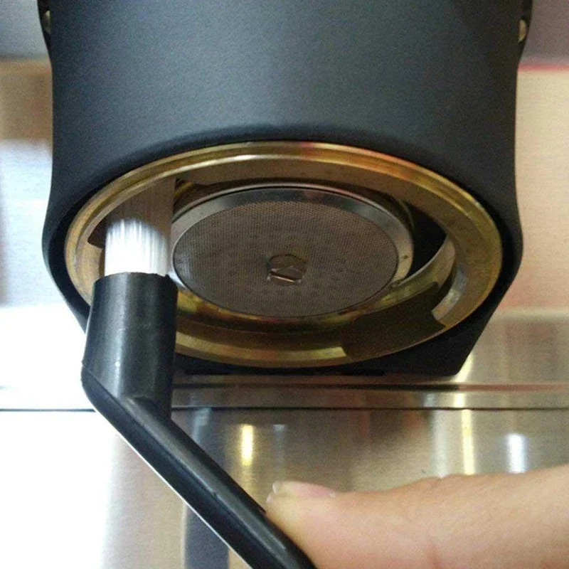 

Coffee Dust Clean Brush Espresso Machine Cleaning Plastic Handle Keyboards Cleaner Tools Coffee Grime Cleaning Brush