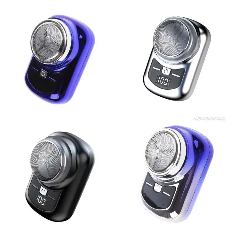 27rb draagbare scheerbare wastafel elektronische scheermessen mannen trimmer kniveringshaving face baard