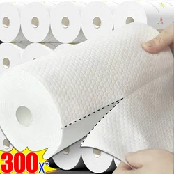 Non-Woven Disposable Rags Kitchen Cleaning Cloths Wipes Washing Dishcloths Rag Paper Household Towels Clean Tools Scouring Pads