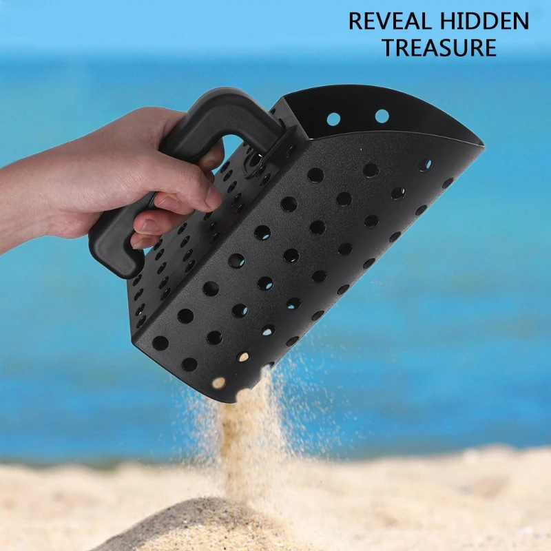 Vendita calda! Beach Sand Scoop pala Metal ABS Detector Sand Scoop rilevamento del tesoro Metal Detector caccia Heavy Duty