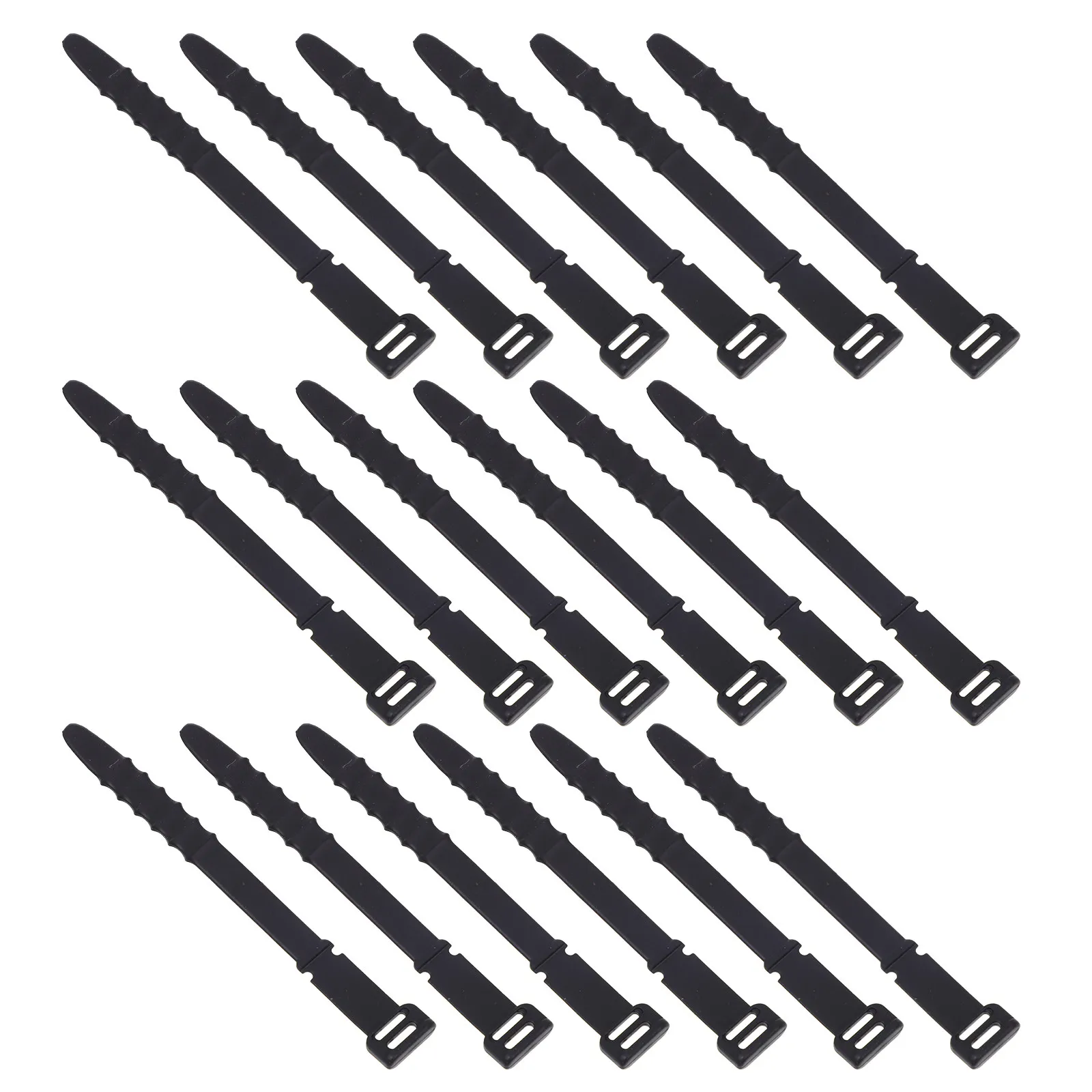 40Pcs Cable Organizer Silicone Anti-Winding Desktop Wire Fixing Clips Data Line Organizer Earphone Winder Power Cord Holder