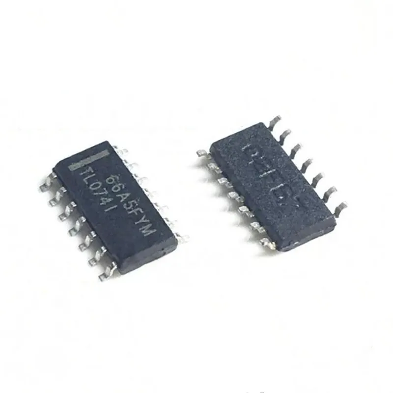 10 pieces TL074CDT, TL074 SOP14, SOP TL074C, SMD 074C - Quality Assurance