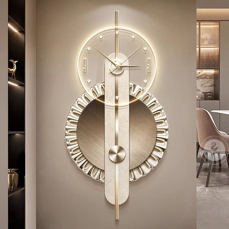 Large Wall Clock Lu… - image