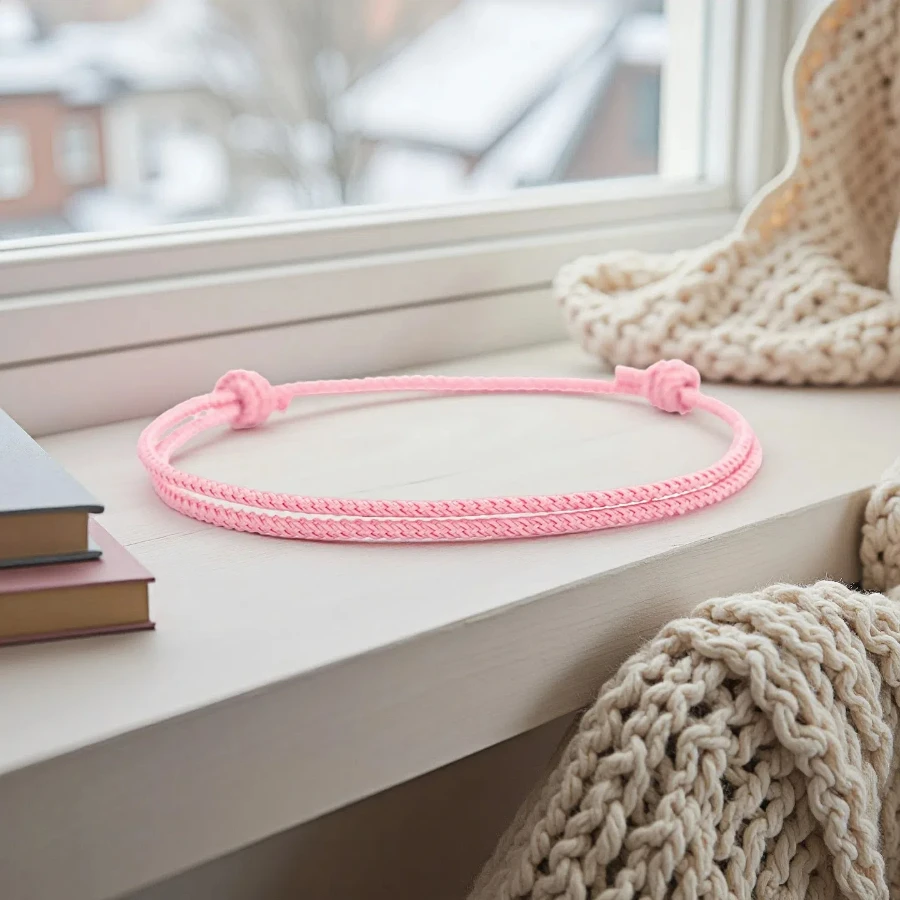 Fashion A Grade 2mm Thin String Bracelet For Women 11 Colors Available Handmade Braided Adjustable Charm Braclet Pulseria Joias